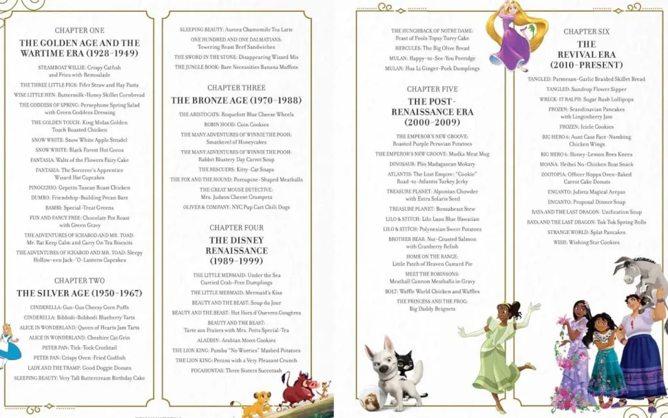 Disney - Cooking with Magic: A Century of Recipes Hardcover Book