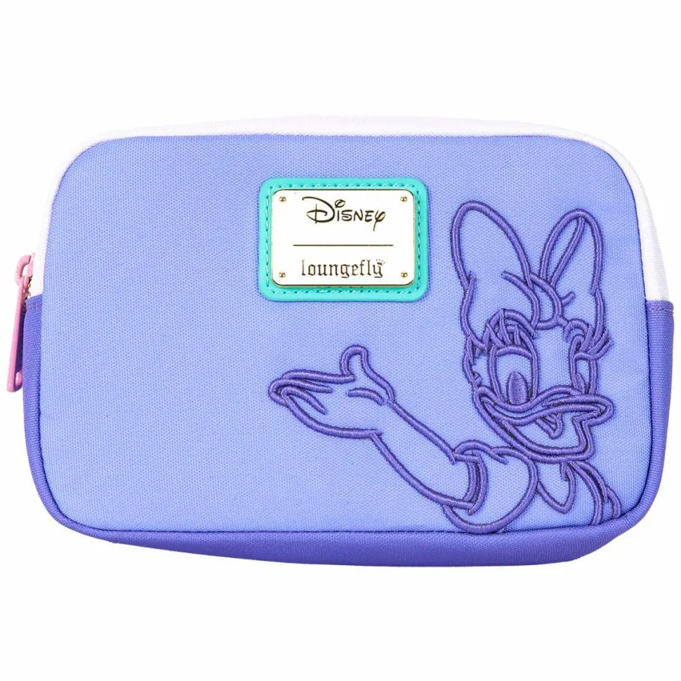 Disney - Daisy Duck 85th Anniversary 5" Nylon Sling Bag with Coin Purse