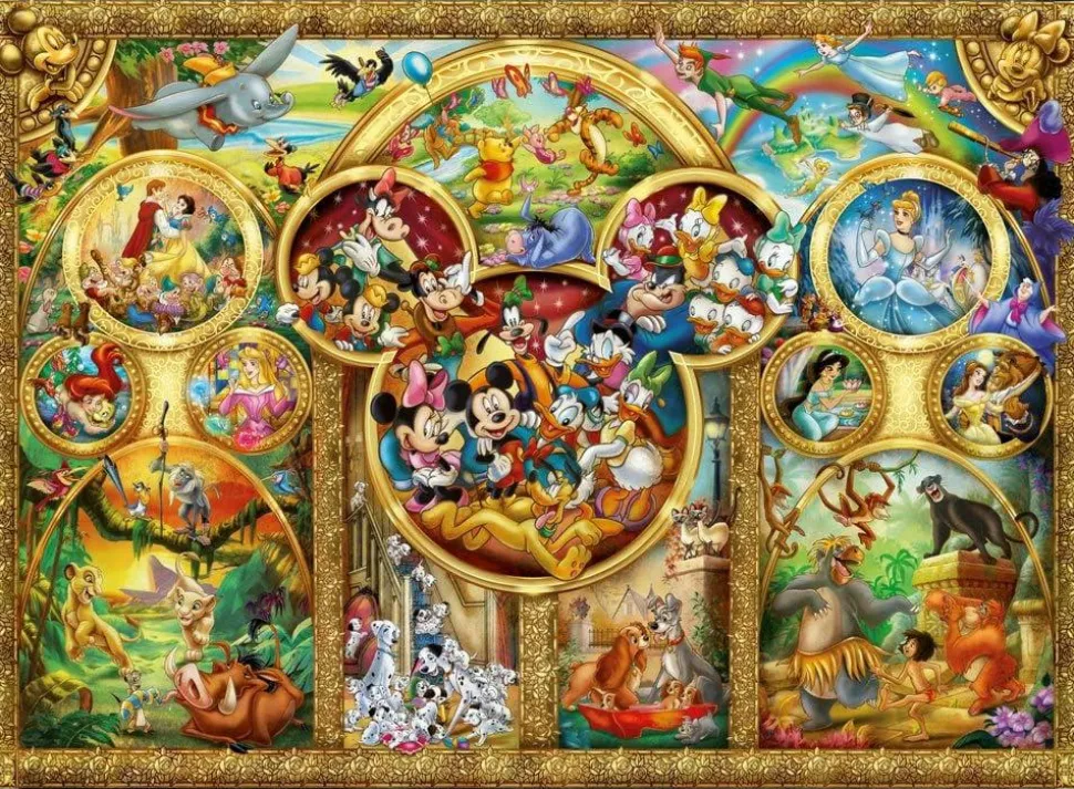 Disney - Disney Family 500 Piece Jigsaw Puzzle