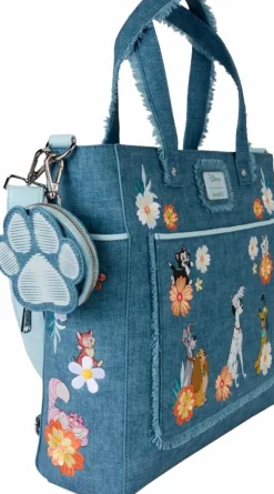 Disney - Dogs & Cats Floral Denim Fringe 13