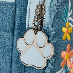 Disney - Dogs & Cats Floral Denim Fringe 10