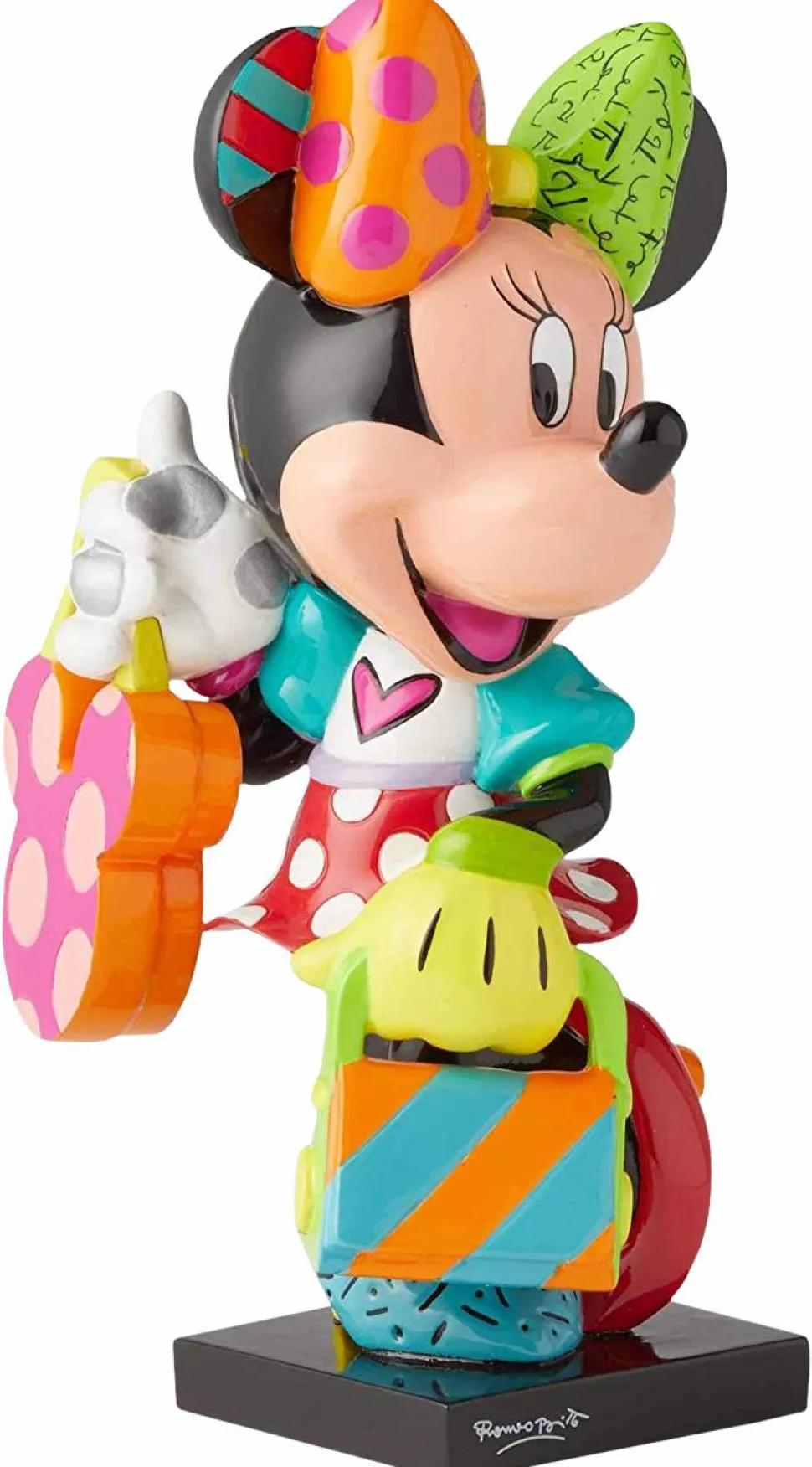 Disney - Fashionista Minnie Mouse 8” Statue by Romero Britto