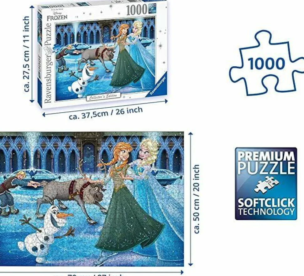 Disney - Frozen 2013 1000 Piece Jigsaw Puzzle (Collector’s Edition)