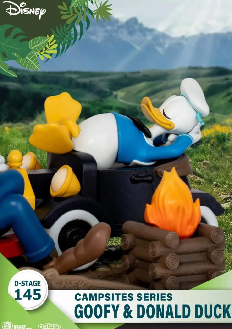 Disney - Goofy and Donald Duck Campsites Series D-Stage 6" Diorama Statue