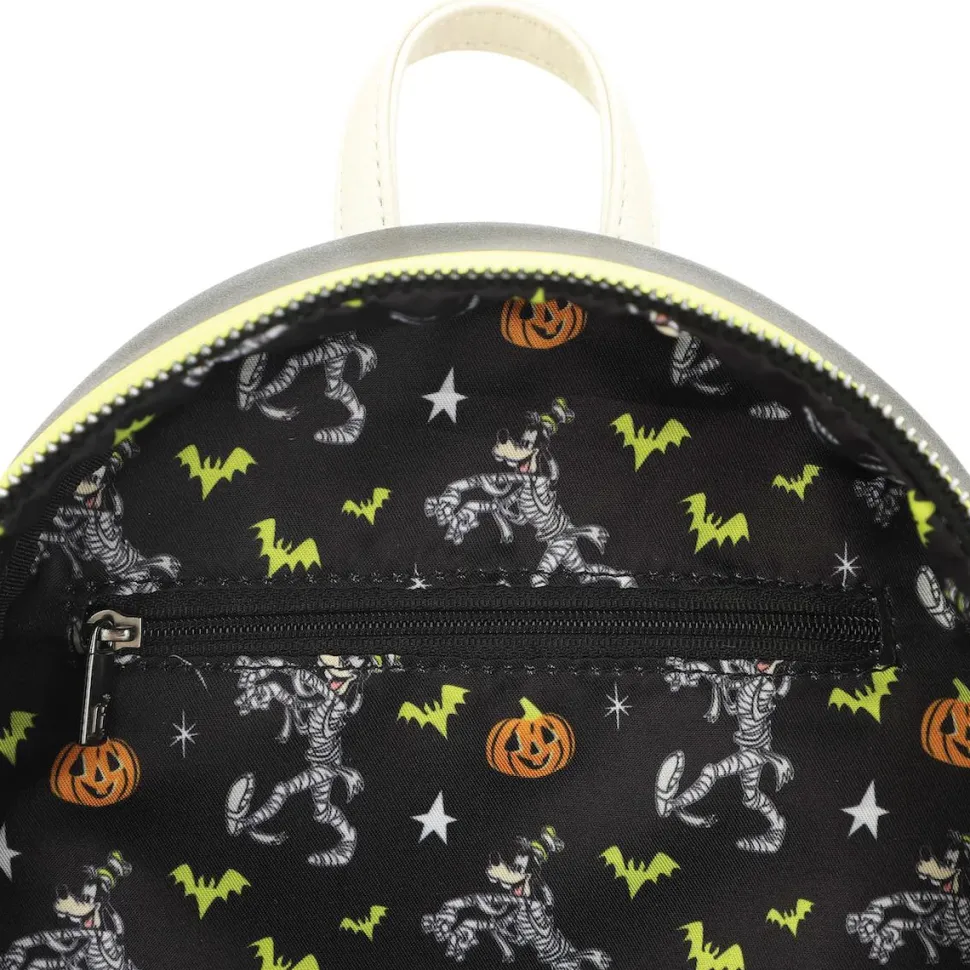 Disney - Goofy Mummy Glow in the Dark 10" Faux Leather Mini Backpack