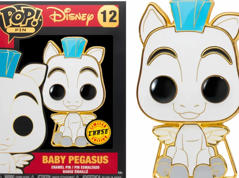 Disney - Hercules & Goofy Movie 4" Pop! Enamel Pin Bundle (Set of 4)