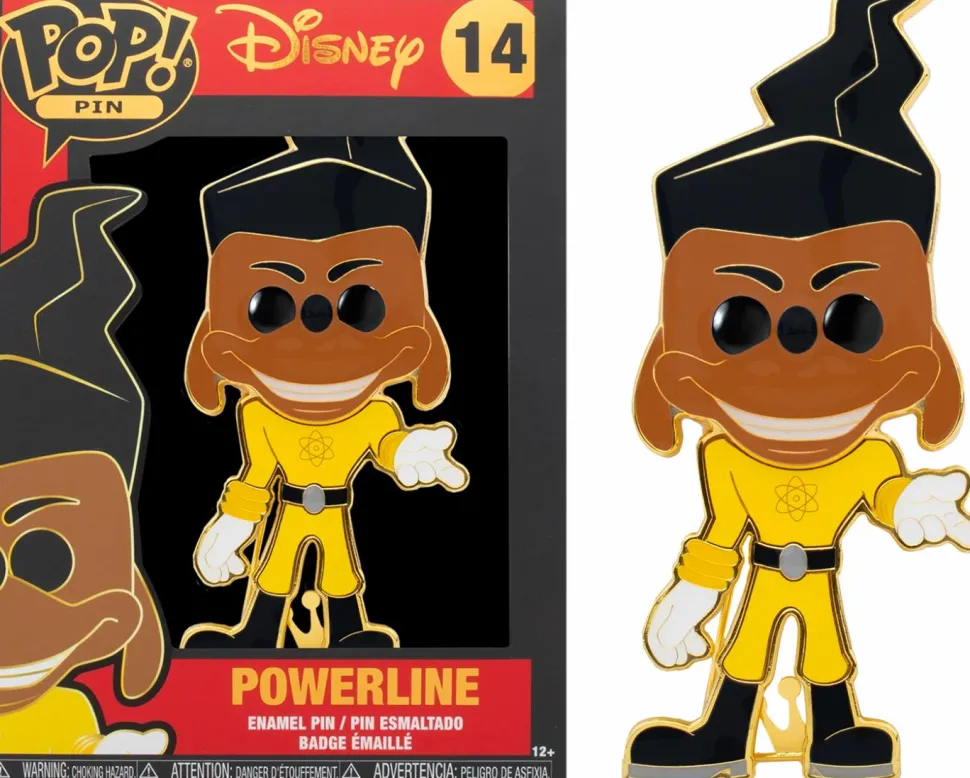 Disney - Hercules & Goofy Movie 4" Pop! Enamel Pin Bundle (Set of 4)