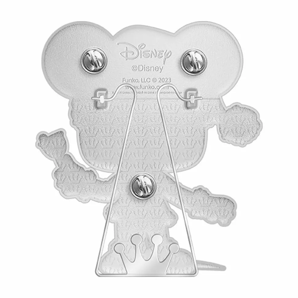Disney - Holiday Mickey Mouse Glow-in-the-Dark 4" Pop! Enamel Pin