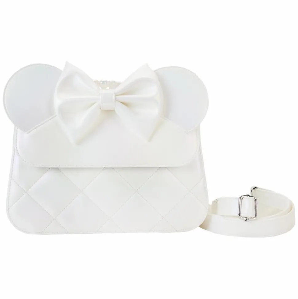 Disney - Iridescent Wedding 8" Faux Leather Crossbody Bag