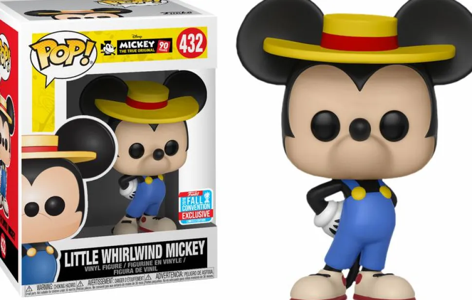 Disney - Little Whirlwind Mickey Mouse 90th Anniversary Pop! Vinyl Figure