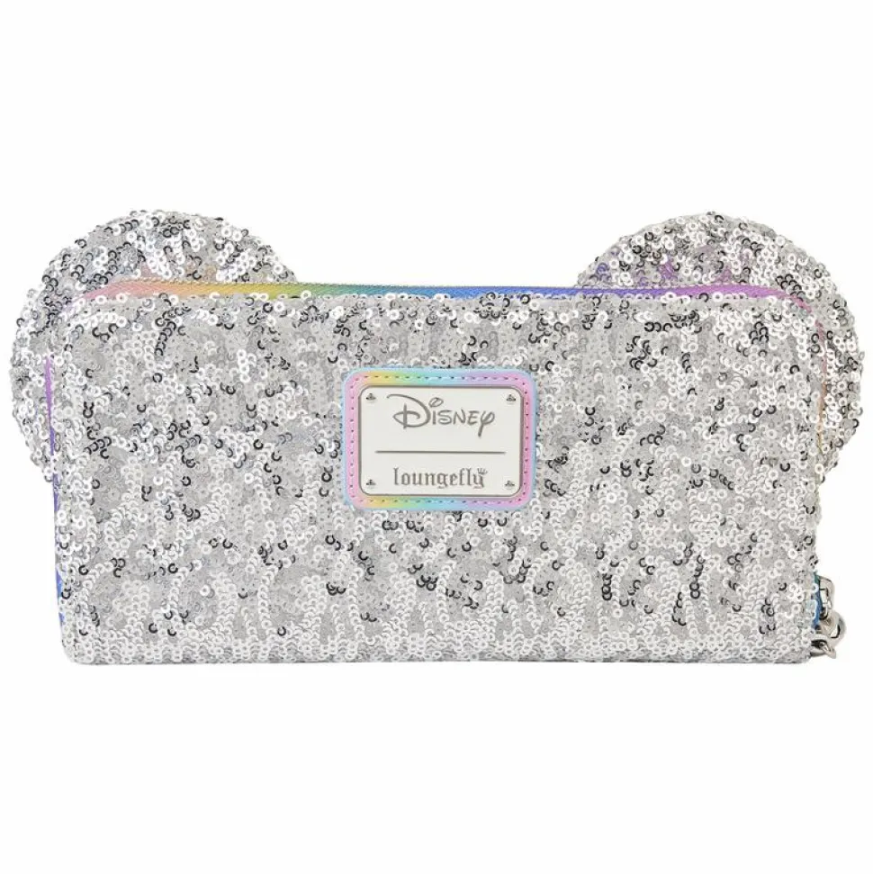 Disney - Mickey & Friends Birthday Celebration 4” Faux Leather Zip-Around Wallet