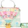 Disney - Mickey & Friends Hot Air Balloon 8" Faux Leather Crossbody Bag