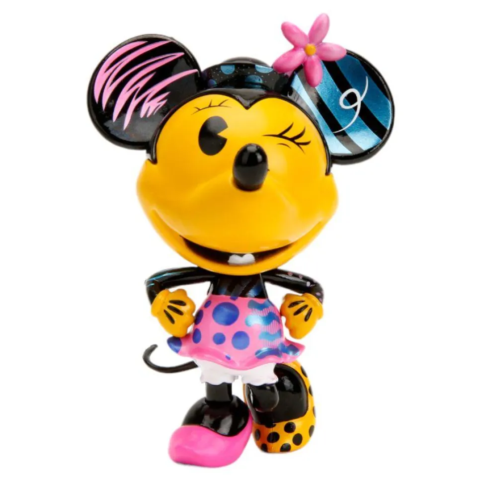 Disney - Mickey & Minnie Mouse Metalfigs Next Level Collector 4" Die-Cast Figure 2-Pack