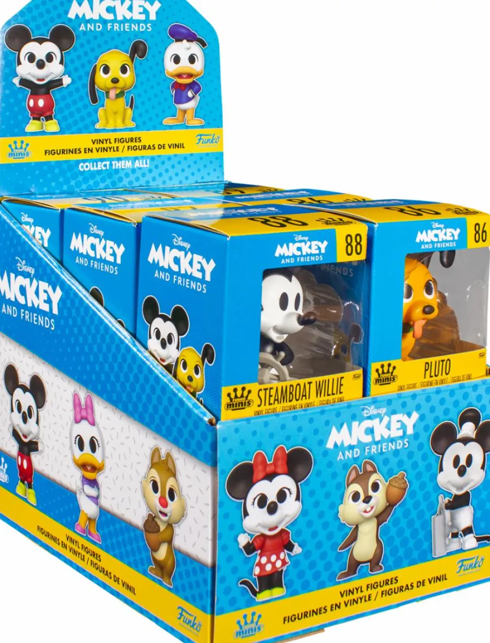 Disney - Mickey and Friends 3” Scale Mini Vinyl Figure (Mystery Single Unit)