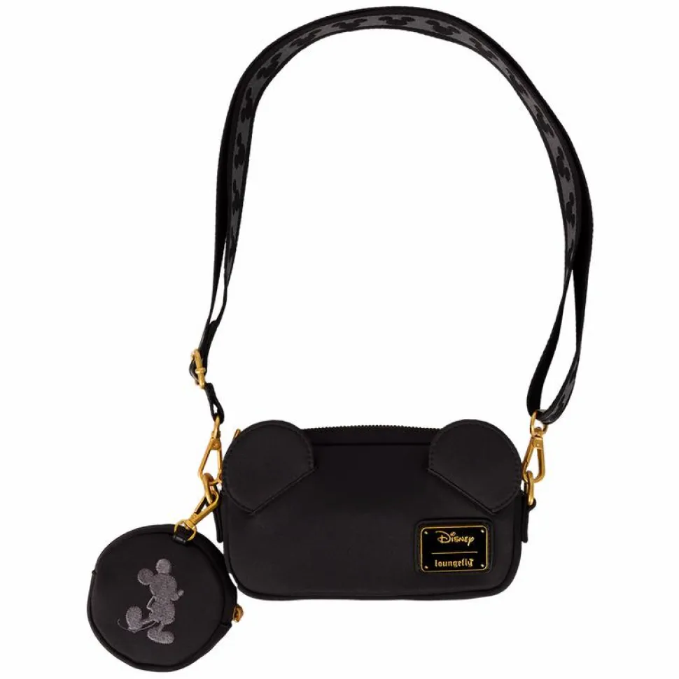 Disney - Mickey Mouse 5" Nylon Sling Bag with Coin Purse