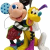 Disney - Mickey Mouse & Pluto 90th Anniversary 8” Statue by Romero Britto