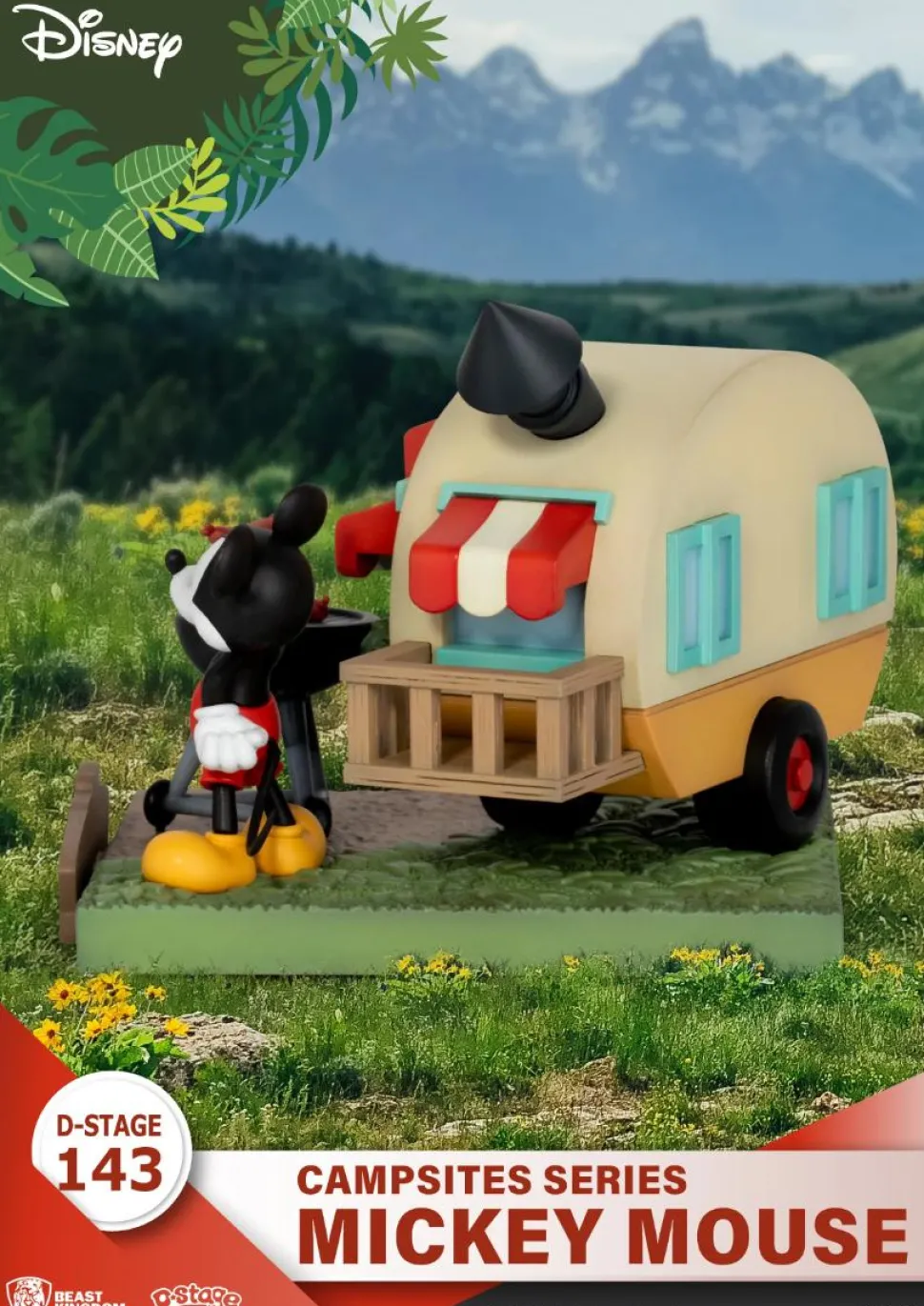 Disney - Mickey Mouse Campsites Series D-Stage 6" Diorama Statue