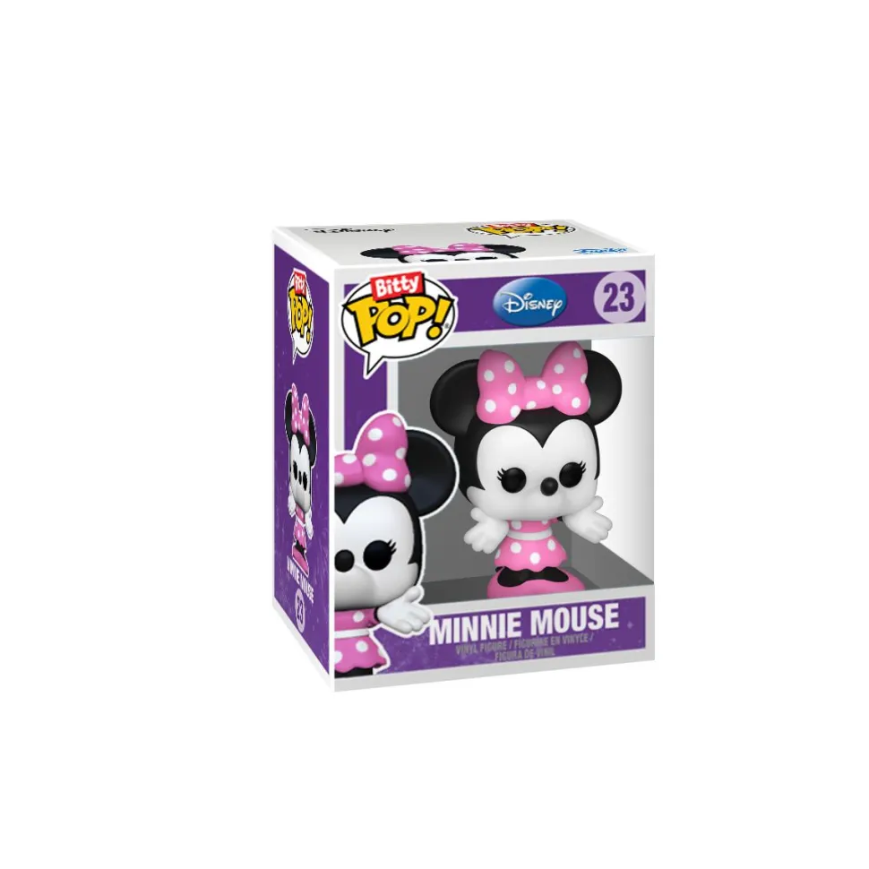Disney - Mickey Mouse, Minnie Mouse, Pluto & Mystery Bitty Pop! Vinyl Figure 4-Pack