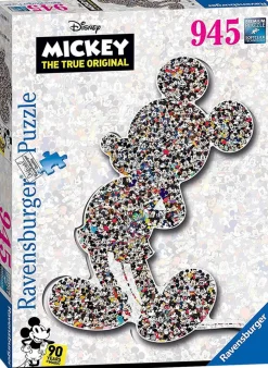 Disney - Mickey Mouse Shaped 945 Piece Jigsaw Puzzle