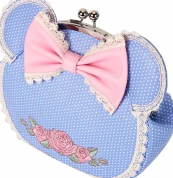Disney - Minnie Floral and Lace Kisslock 7
