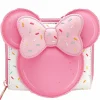 Disney - Minnie Macaron Faux Leather 5” Zip-Around Wallet