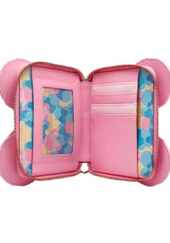 Disney - Minnie Macaron Faux Leather 5” Zip-Around Wallet