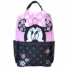 Disney - Minnie Mouse Floral Rocks the Dots 17" Nylon Backpack