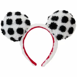 Disney - Minnie Rocks the Dots Sherpa Faux Leather Headband