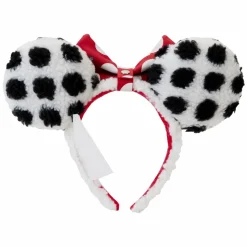 Disney - Minnie Rocks the Dots Sherpa Faux Leather Headband