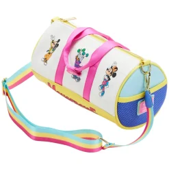 Disney - Mousercise 6” Faux Leather Duffle Bag