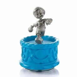 Disney - Pinocchio 4” Pewter Music Carousel