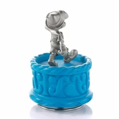 Disney - Pinocchio 4” Pewter Music Carousel