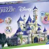 Disney - Princess Castle 11” 3D Jigsaw Puzzle (216 Pieces)