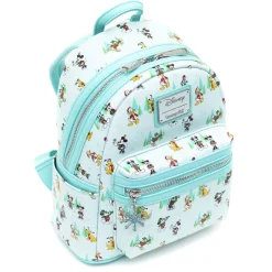 Disney - Sensational Six Holiday 10” Faux Leather Mini Backpack