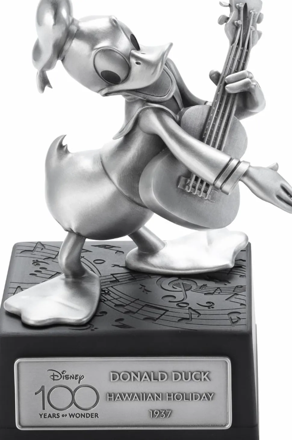 Disney - 100th Anniversary 1937 Hawaiian Holiday Donald Duck Limited Edition 7” Pewter Statue