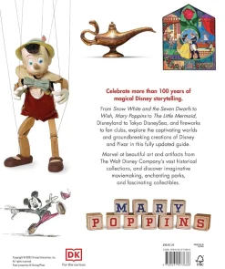 Disney - The Disney Book: A Celebration of the Worlds of Disney New Edition Hardcover Book