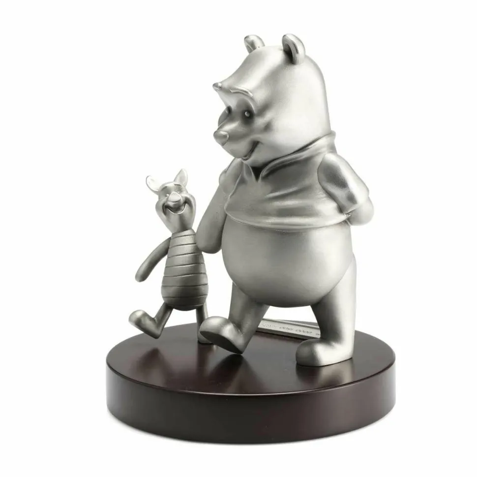 Disney - Winnie the Pooh and Piglet Limited Edition 8” Pewter Figurine