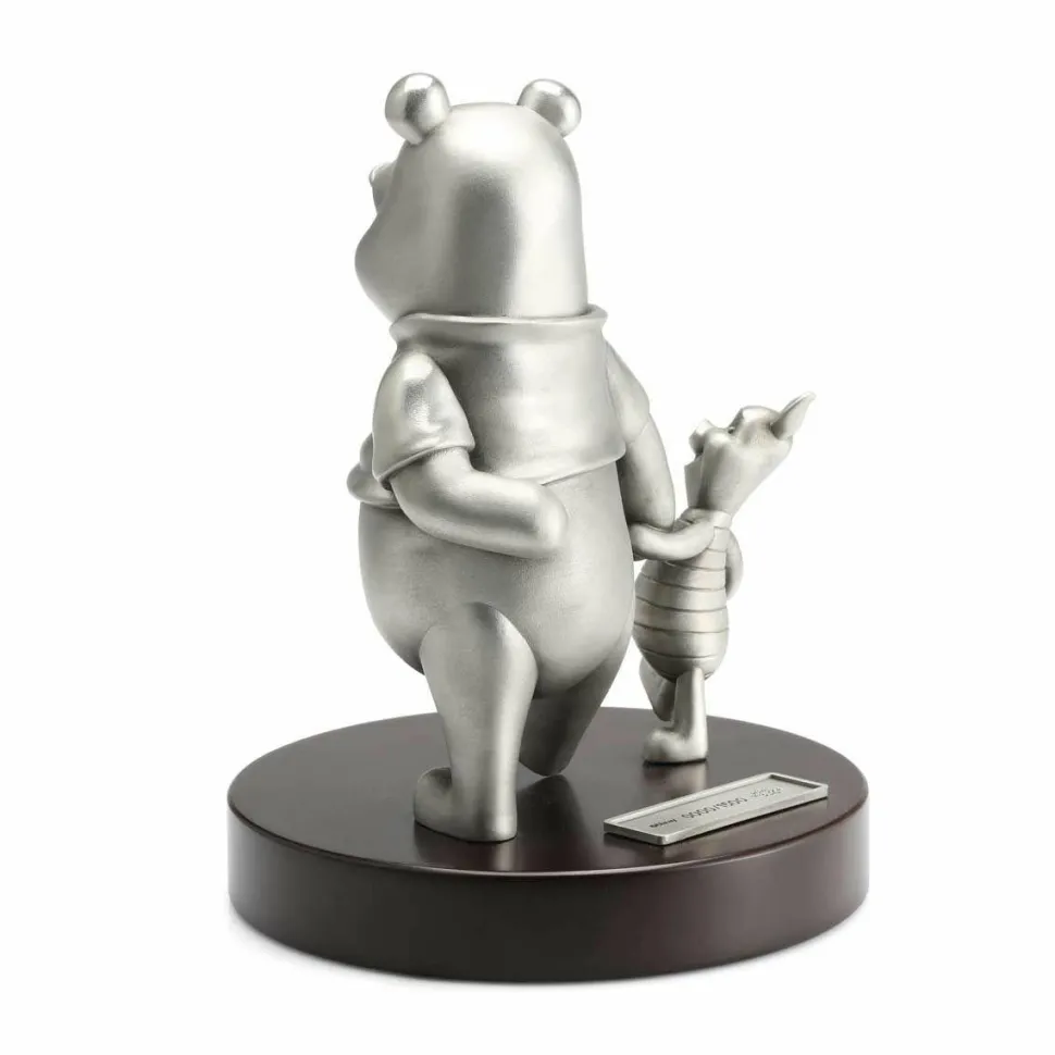 Disney - Winnie the Pooh and Piglet Limited Edition 8” Pewter Figurine