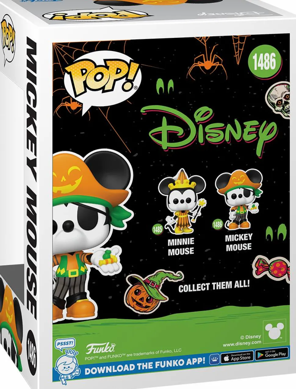 Disney: Halloween - Mickey Mouse Pop! Vinyl Figure