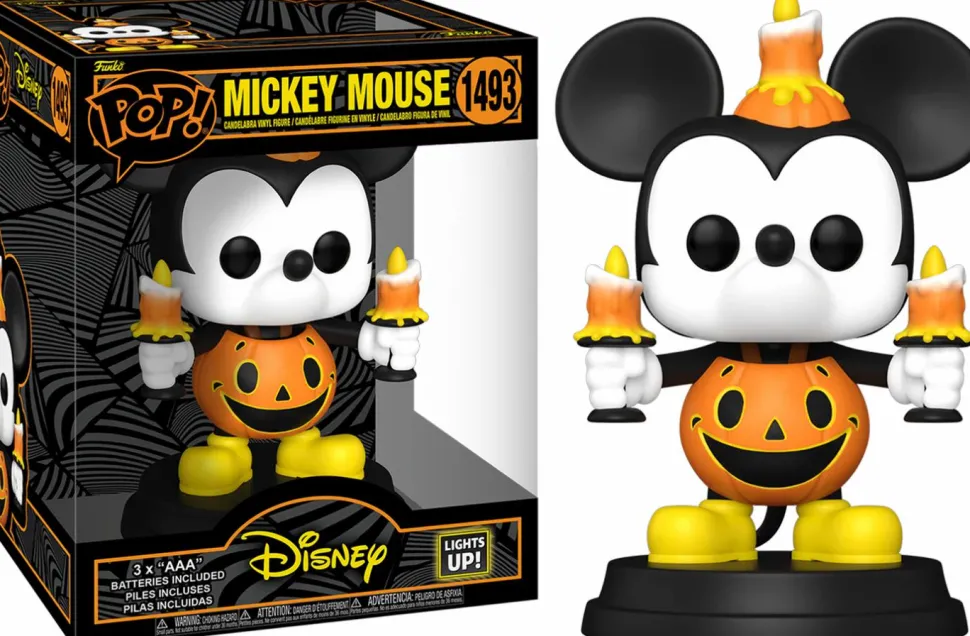 Disney: Halloween - Mickey Mouse (Lights Up) Super Sized 6" Pop! Vinyl Figure
