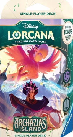 Disney Lorcana - Trading Card Game Set 7 Archazia's Island Feathered and Feared Single-Player Starter Deck