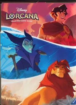 Disney Lorcana - Trading Card Game Set 5 Shimmering Skies Lorebook Card Album Portfolio