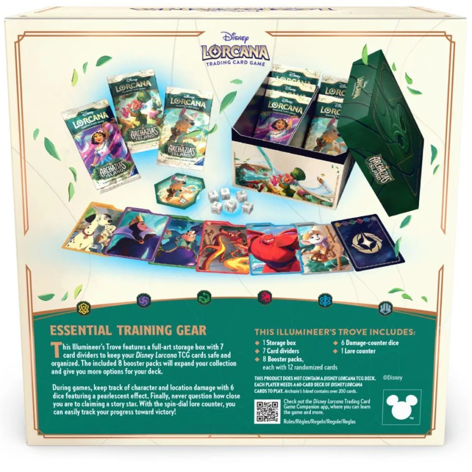 Disney Lorcana - Trading Card Game Set 7 Archazia's Island Illumineer's Trove