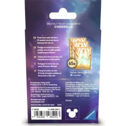 Disney Lorcana - Trading Card Game Set 7 Archazia's Island Cinderella: Ballroom Sensation Standard Deck Protector Card Sleeves (65 Count)