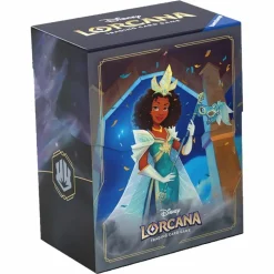 Disney Lorcana - Trading Card Game Set 5 Shimmering Skies Tiana Deck Box