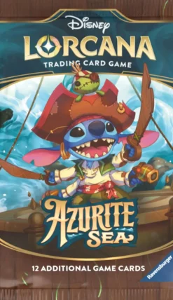 Disney Lorcana - Trading Card Game Set 6 Azurite Sea Booster Box (Display of 24)