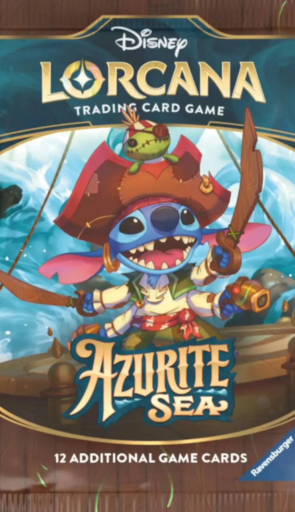 Disney Lorcana - Trading Card Game Set 6 Azurite Sea Booster Box (Display of 24)