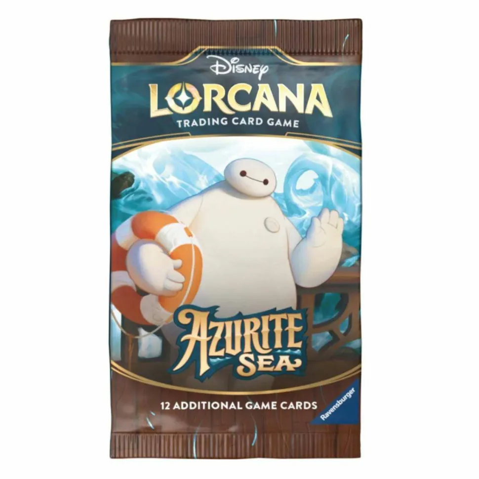 Disney Lorcana - Trading Card Game Set 6 Azurite Sea Booster Box (Display of 24)