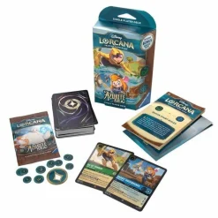 Disney Lorcana - Trading Card Game Set 6 Azurite Sea Genius Reinvented Single-Player Deck