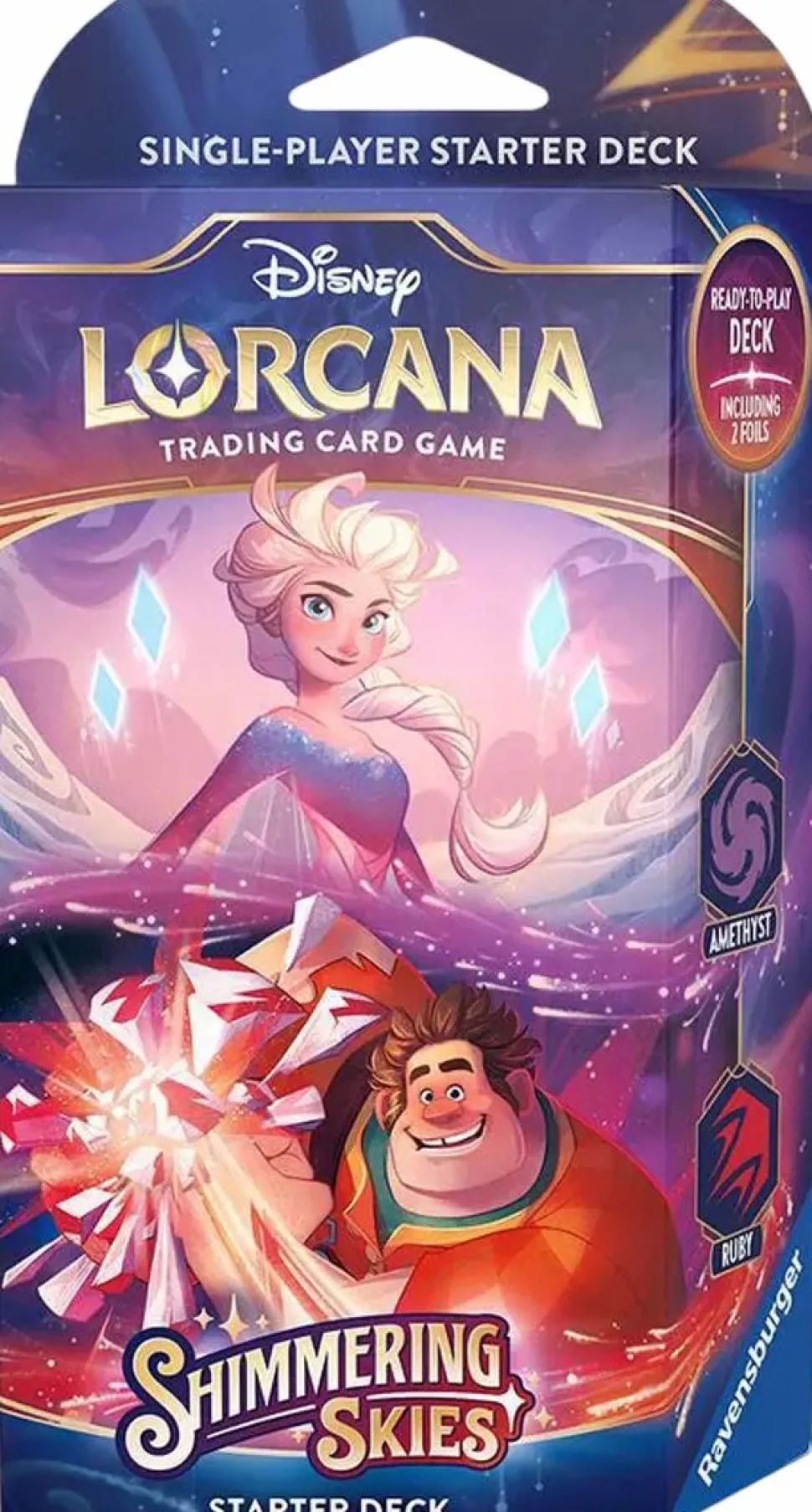 Disney Lorcana - Trading Card Game Set 5 Shimmering Skies Ready to Let Loose Starter Deck